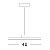 Nova Luce 9212910 Andria LED Pendelleuchte  Weiß 7