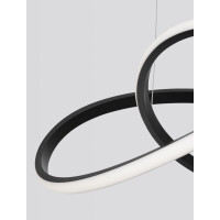 Nova Luce 9248107 Amara LED Pendelleuchte  Schwarz 5