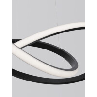 Nova Luce 9248107 Amara LED Pendelleuchte  Schwarz 6