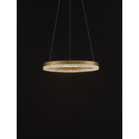 Nova Luce 9530226 Adria LED Pendelleuchte Messing Gold 2