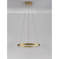Nova Luce 9530226 Adria LED Pendelleuchte Messing Gold 3