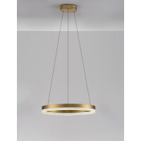 Nova Luce 9530226 Adria LED Pendelleuchte Messing Gold 4