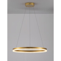 Nova Luce 9530228 Adria LED Pendelleuchte Messing Gold 2