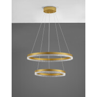 Nova Luce 9530230 Adria LED Pendelleuchte Messing Gold 3