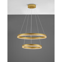 Nova Luce 9530230 Adria LED Pendelleuchte Messing Gold 4