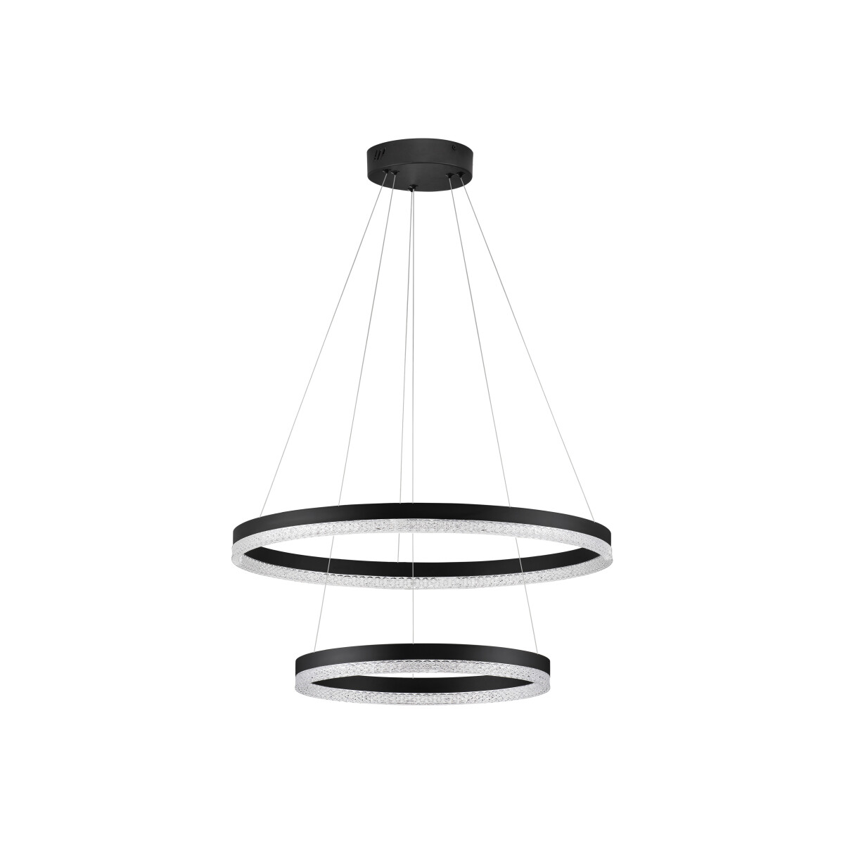 Nova Luce 9530229 Adria LED Pendelleuchte Schwarz