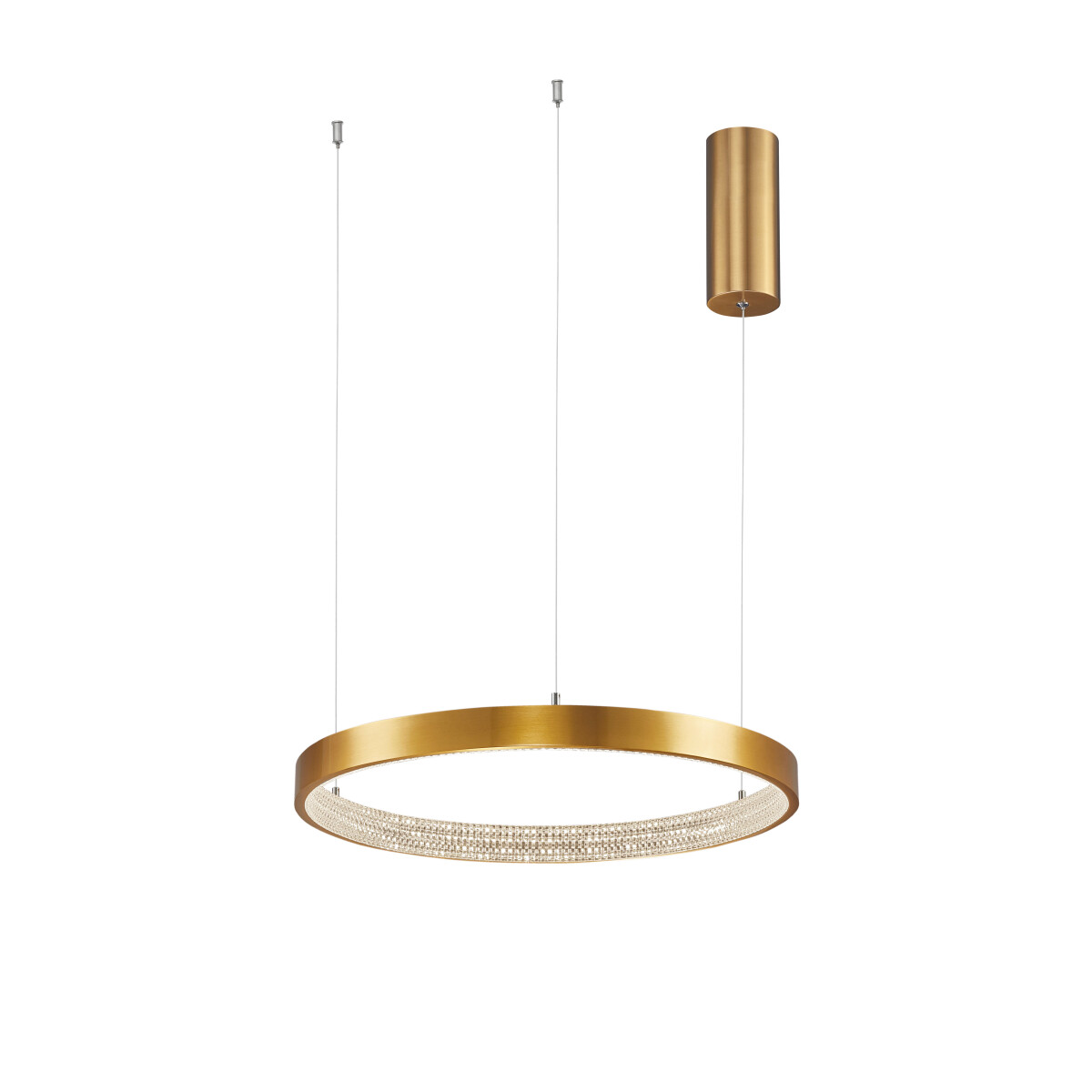 Nova Luce 9285401 Preston LED Pendelleuchte Antik Gold