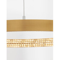 Nova Luce 9285401 Preston LED Pendelleuchte Antik Gold 2