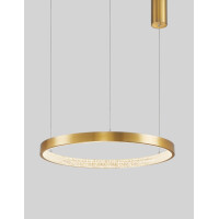 Nova Luce 9285601 Preston LED Pendelleuchte Antik Gold 2