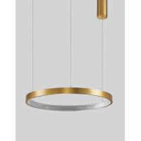 Nova Luce 9285601 Preston LED Pendelleuchte Antik Gold 3
