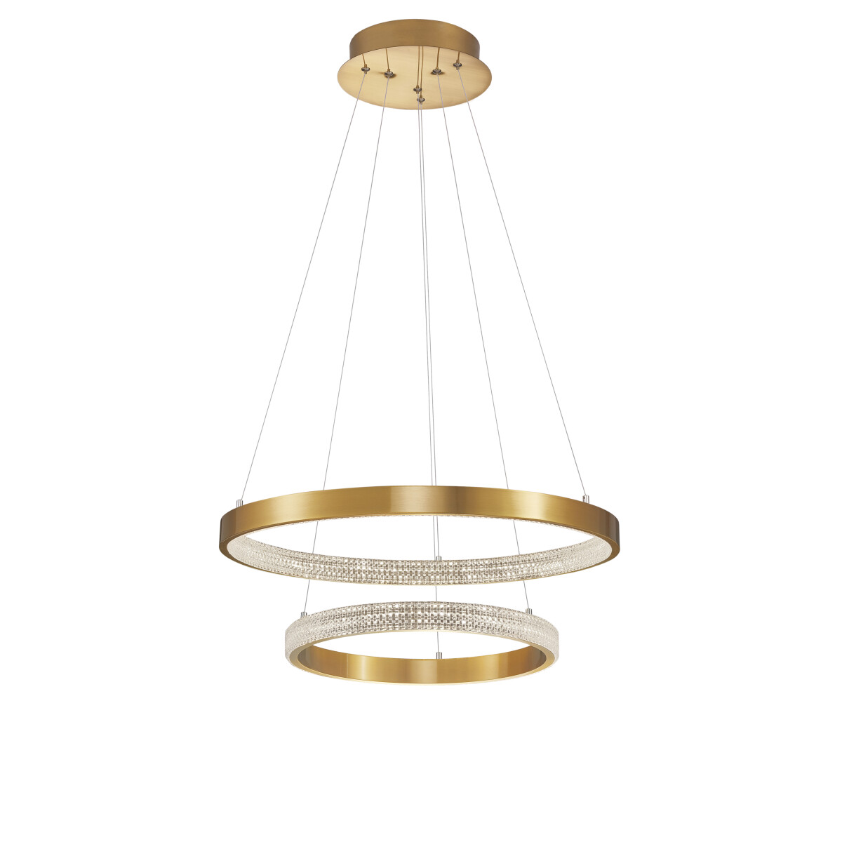 Nova Luce 9862852 Preston LED Pendelleuchte Antik Gold