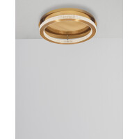 Nova Luce 9285420 Fiore LED Deckenleuchte Antik Gold 3