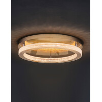 Nova Luce 9285620 Fiore LED Deckenleuchte Antik Gold 5