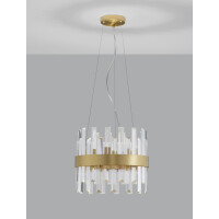 Nova Luce 9695219 Crown G9 Pendelleuchte Satin Gold 3