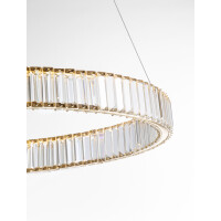 Nova Luce 9333076 Aurelia LED Pendelleuchte Gold 5