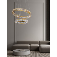 Nova Luce 9333077 Aurelia LED Pendelleuchte Gold 2