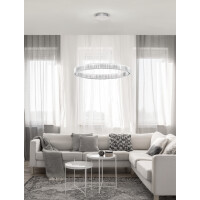 Nova Luce 9333067 Aurelia LED Pendelleuchte Chrom 2