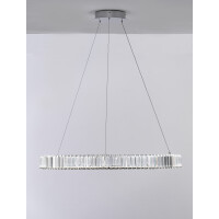 Nova Luce 9333067 Aurelia LED Pendelleuchte Chrom 3