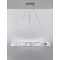 Nova Luce 9333067 Aurelia LED Pendelleuchte Chrom 4