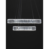 Nova Luce 9333068 Aurelia LED Pendelleuchte Chrom 7