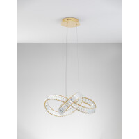 Nova Luce 9019722 Conceto LED Pendelleuchte Gold 4