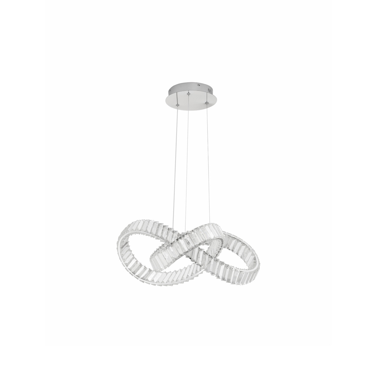 Nova Luce 9019723 Conceto LED Pendelleuchte Chrom