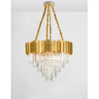 Nova Luce 9050110 Grane E14 Pendelleuchte Gold 4
