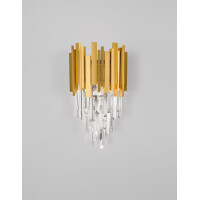 Nova Luce 9050100 Grane E14 Wandleuchte Gold 3