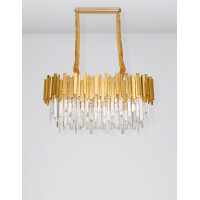 Nova Luce 9050130 Grane E14 Pendelleuchte Gold 2