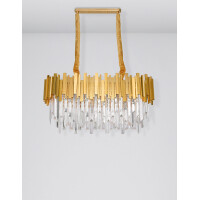 Nova Luce 9050130 Grane E14 Pendelleuchte Gold 3