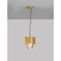 Nova Luce 9824071 Magnolia E14 Pendelleuchte Gold 4