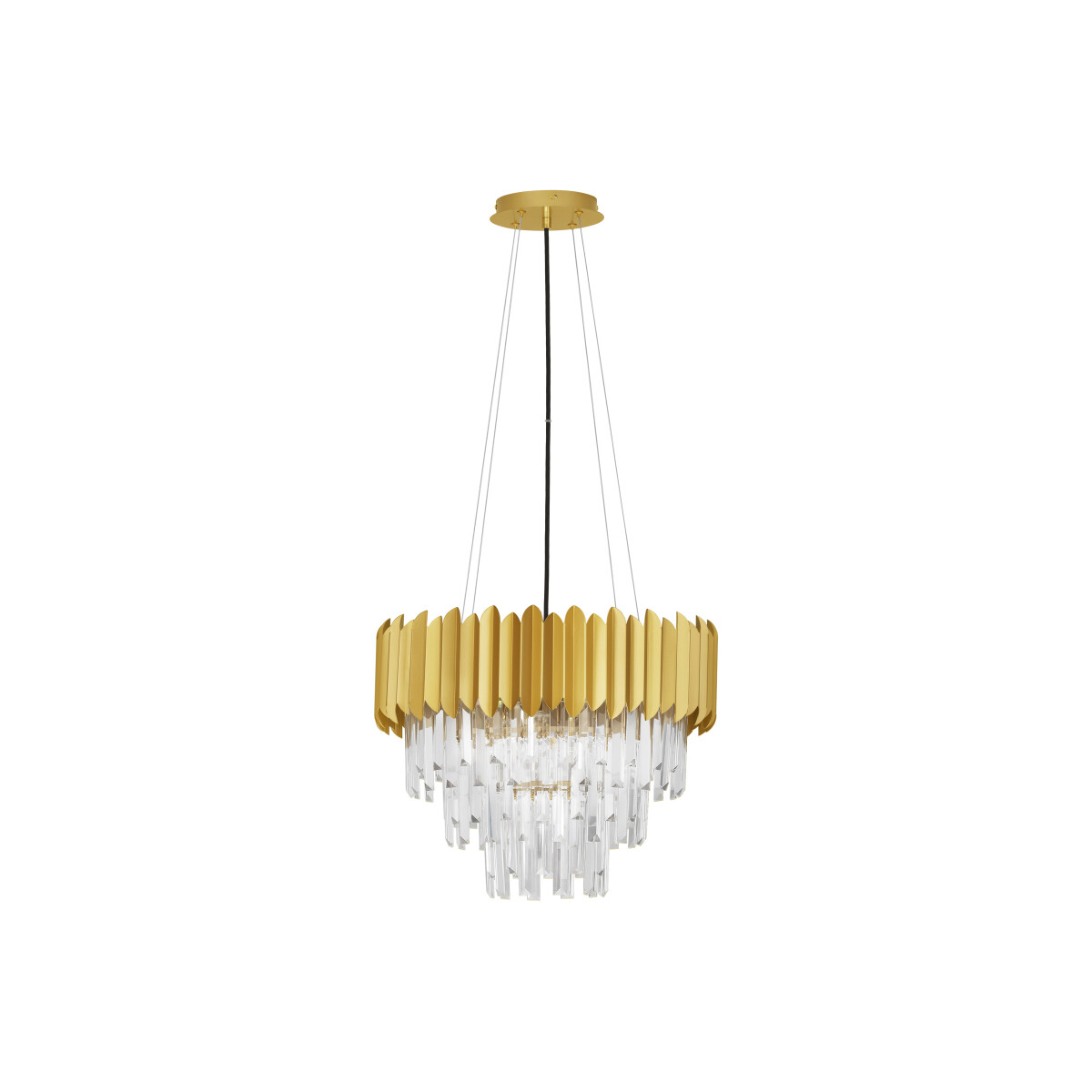 Nova Luce 9824075 Magnolia E14 Pendelleuchte Gold
