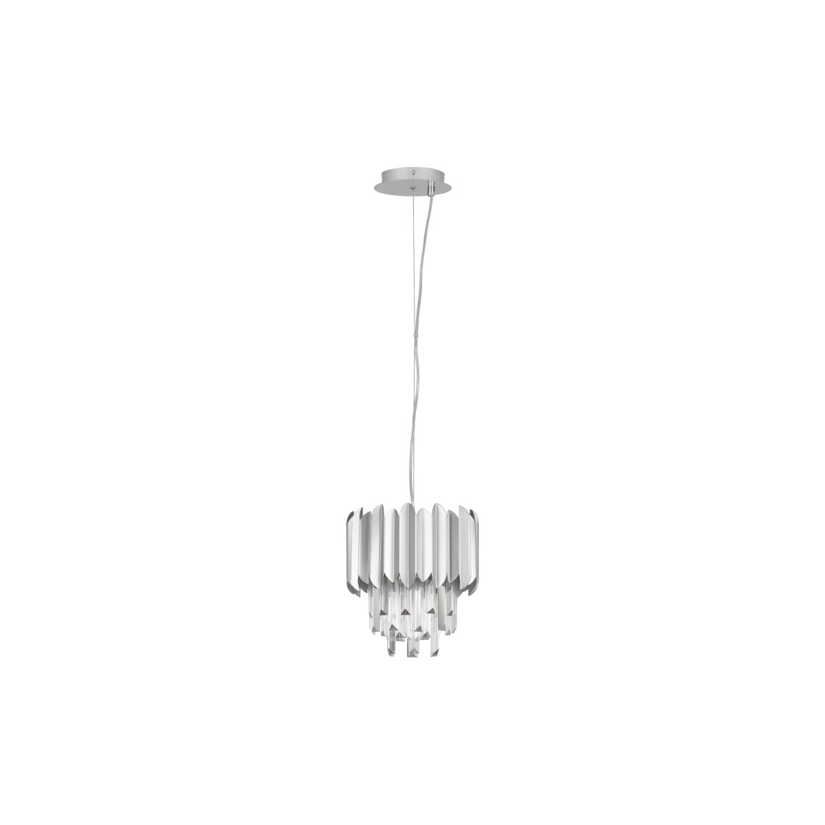 Nova Luce 9824070 Magnolia E14 Pendelleuchte Chrom