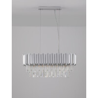 Nova Luce 9824076 Magnolia E14 Pendelleuchte Chrom 3