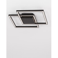Nova Luce 9500822 Bilbao LED Deckenleuchte  Schwarz 2
