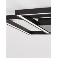 Nova Luce 9500822 Bilbao LED Deckenleuchte  Schwarz 5