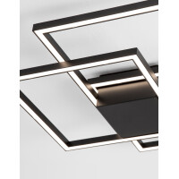 Nova Luce 9500832 Bilbao LED Deckenleuchte  Schwarz 4