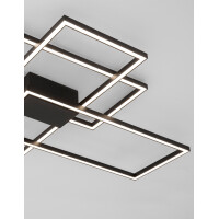Nova Luce 9508431 Bilbao LED Deckenleuchte  Schwarz 5