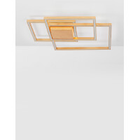 Nova Luce 9500831 Bilbao LED Deckenleuchte Blattgold 3