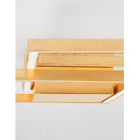 Nova Luce 9500831 Bilbao LED Deckenleuchte Blattgold 5