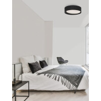 Nova Luce 9085221 Oby LED Deckenleuchte  Schwarz 2