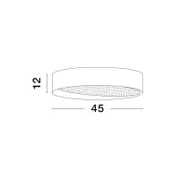 Nova Luce 9085222 Oby LED Deckenleuchte  Weiß 4