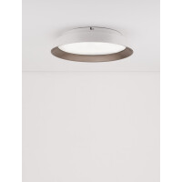 Nova Luce 9081260 Vela LED Deckenleuchte Wie, Kaffeebraun 2