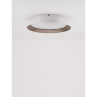 Nova Luce 9081260 Vela LED Deckenleuchte Wie, Kaffeebraun 3