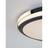 Nova Luce 9081206 Odrey LED Deckenleuchte  Schwarz 2