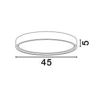 Nova Luce 9085231 Olaf LED Deckenleuchte  Schwarz 2
