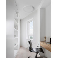 Nova Luce 9001532 Hadon LED Deckenleuchte  Weiß 2