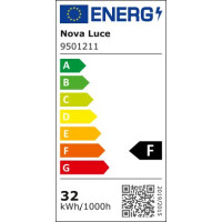 Nova Luce 9501211 Itos LED Deckenleuchte  Schwarz 8