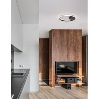 Nova Luce 9348073 Fuline LED Deckenleuchte  Schwarz 2