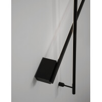 Nova Luce 9081140 Gropius LED Wandleuchte  Schwarz 7